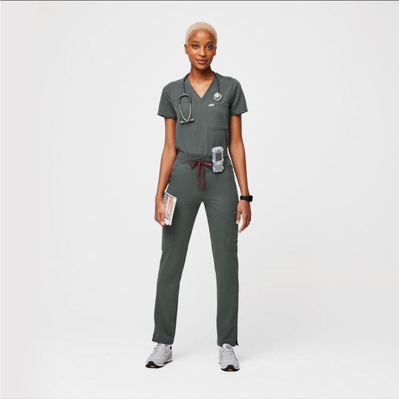 Wear Figs Bonsai Livingston Scrub Pants XXS petite - Picture 6 of 6